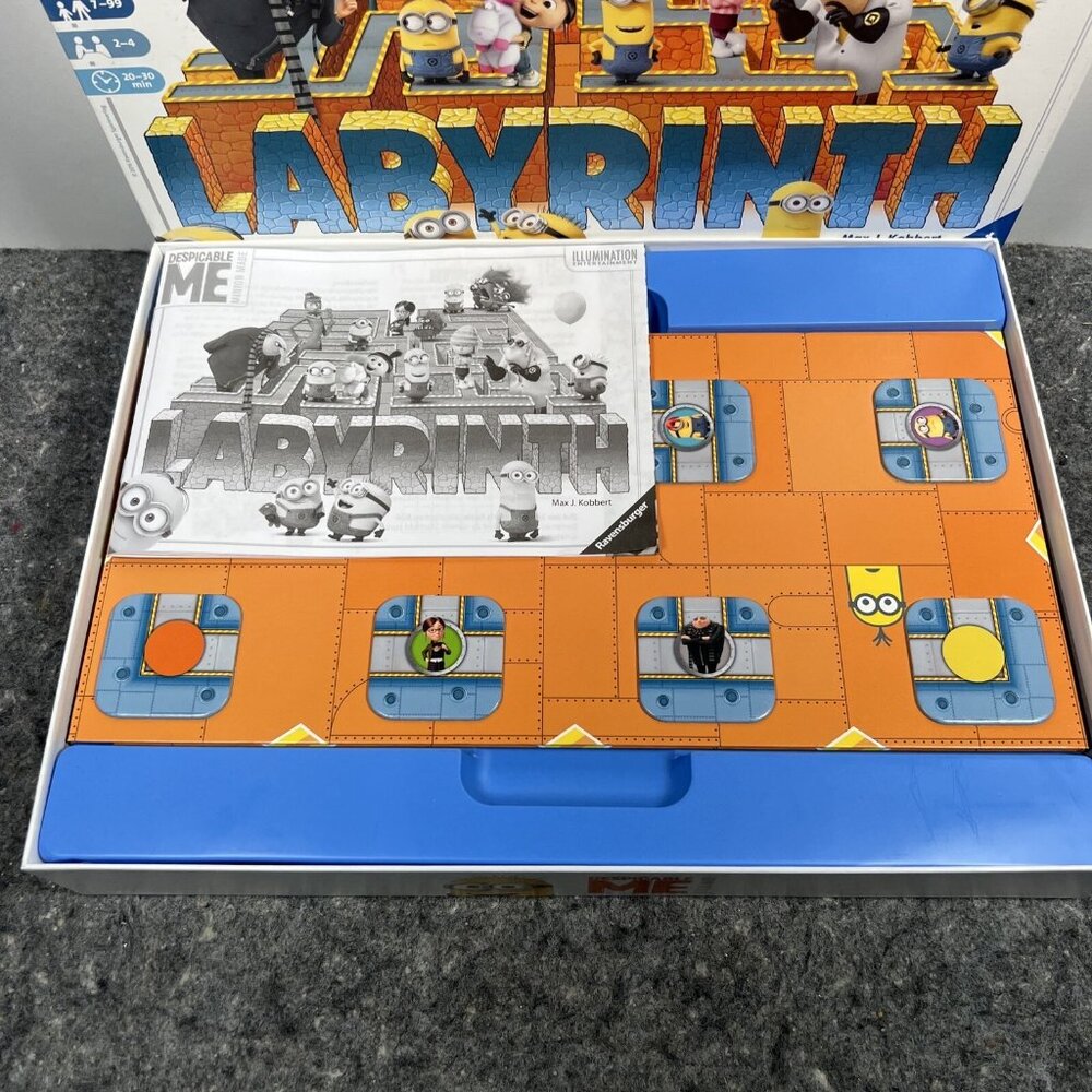 Despicable Me Minion Labyrinth Board Game by Ravensburger - 100% Complete - Picture 3 of 13